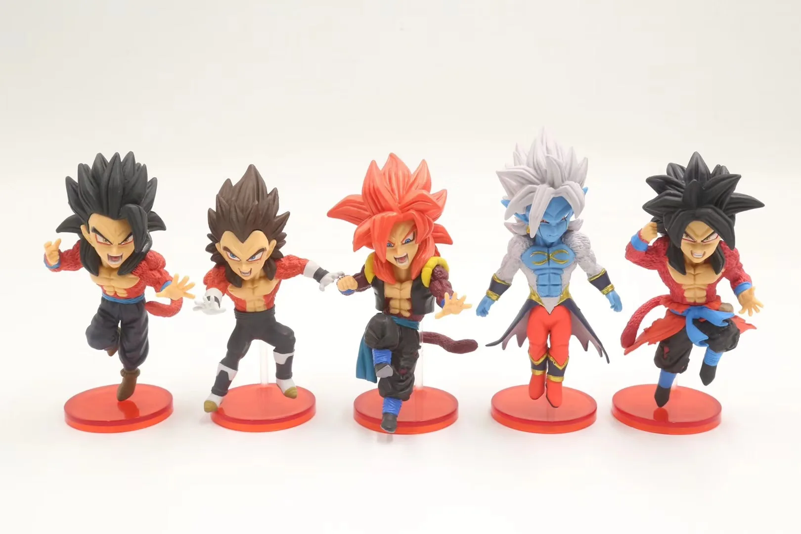 Аниме семь Dragon Ball WCF популярная коллекция персонажей 54 S 5-Dragon Ball Goku Vegeta Garage Kit украшение