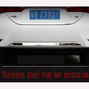 

Suitable for 2014-2018 for Toyota corolla modified rear bar trim, bumper panel trim and sequins