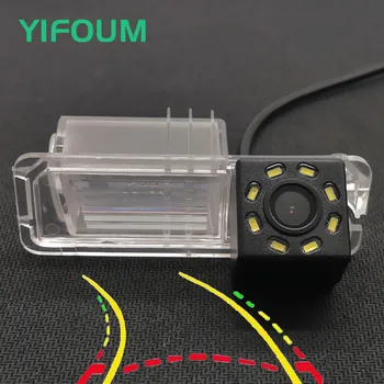 

YIFOUM Dynamic Trajectory Tracks HD Car Rear View Camera For Porsche Macan Cayenne/Volkswagen Magotan Golf Cross polo Beetle CC