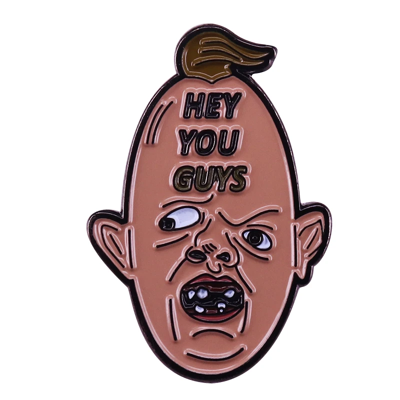 Goonies Sloth Hey You Guys Enamel Pin Classic Line Brooch The Forsaken And Deformed Fratelli Brother Accessory Brooches Aliexpress