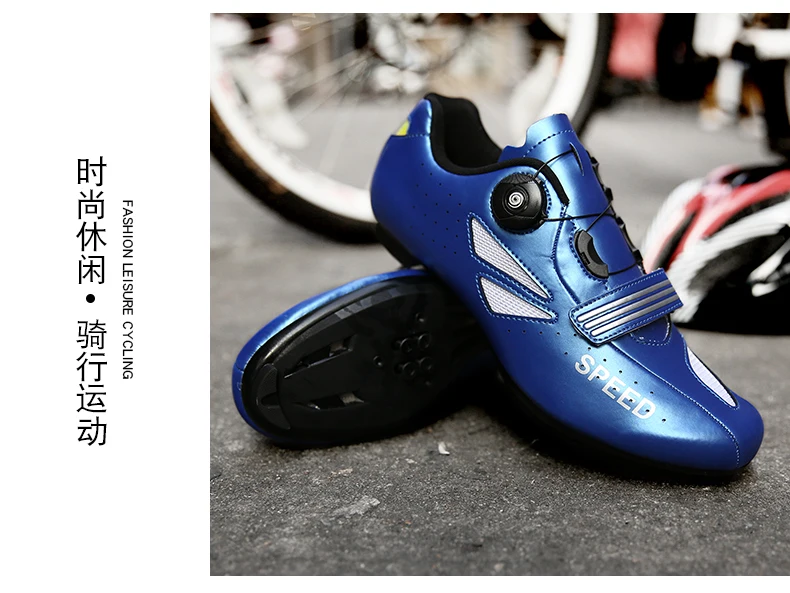 2020 Road Cycling Shoes Sapatilha Ciclismo Bike Men Non-Locking Racing Breathable Ultralight Professional Bicycle Sneakers Women