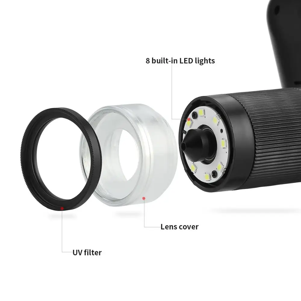 2.0MP 200X цифровой микроскоп промышленный осмотр электронный микроскоп мобильный телефон ремонт PCB пайки SMT микроскопы