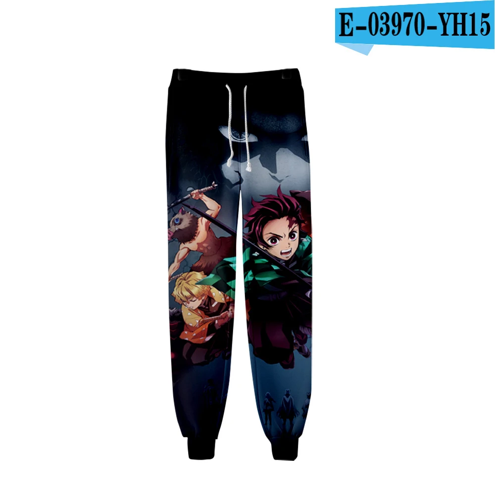 3D pants Удобные, модные, популярные, новые, подходящие 3D штаны для мужчин/wo, мужские, Осенние, в стиле хип-хоп, повседневные, Demon Slayer, штаны для мальчиков/девочек - Цвет: 3D pants