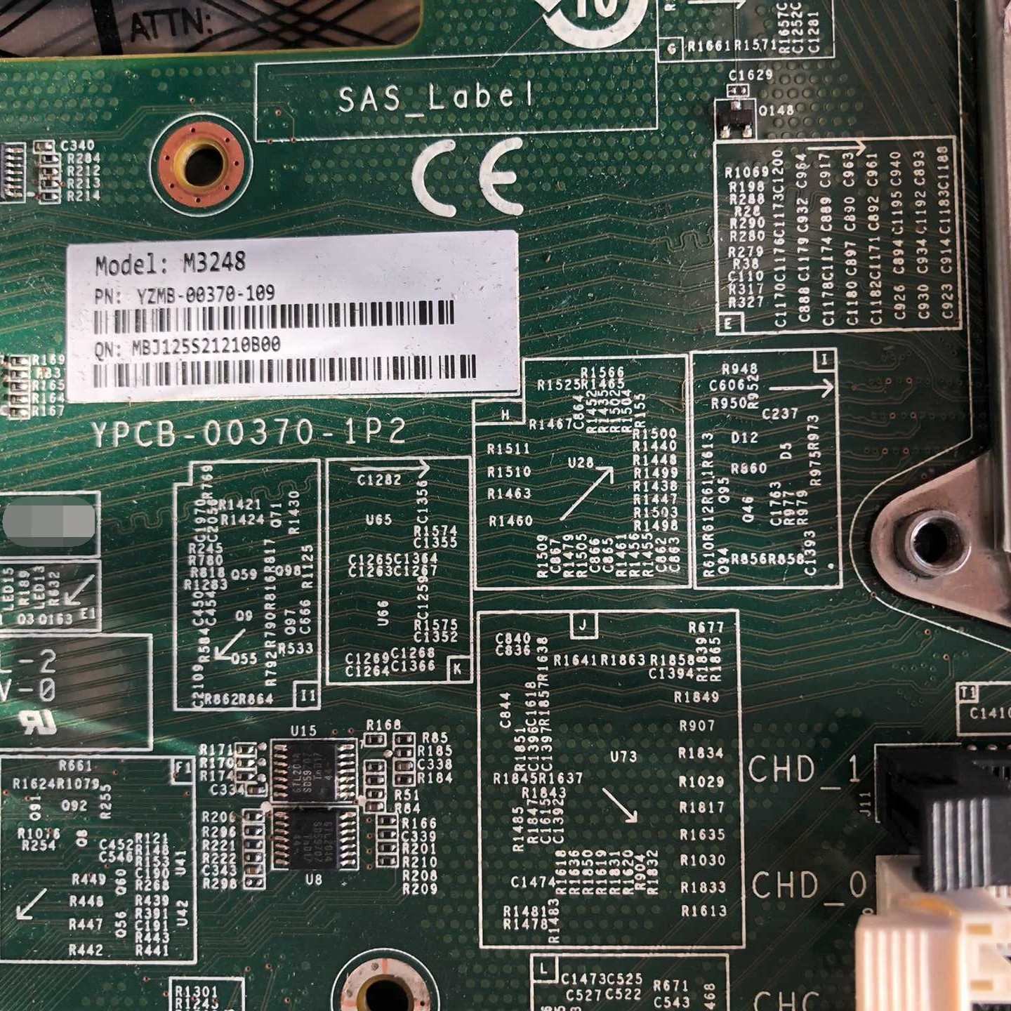 M3248 YZMB-00370-109 YPCB-00370-1P2 용 Inspur SA5112M4 마더 보드