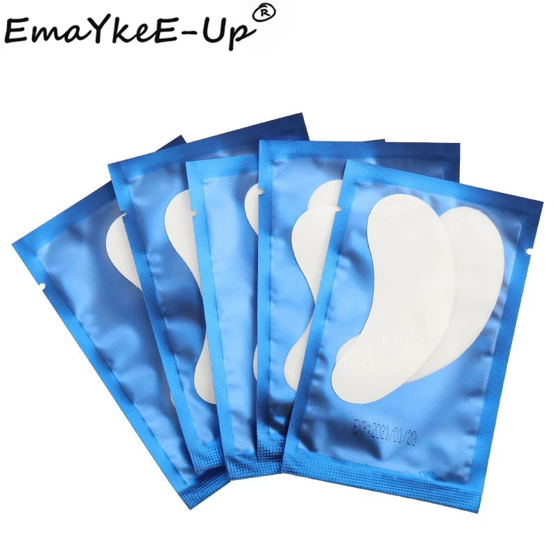 

200pair Patch Eyelash Extension Patches For Eyes Eye Lashes Pads Gel Eye Pads Planting Eyelash Tools