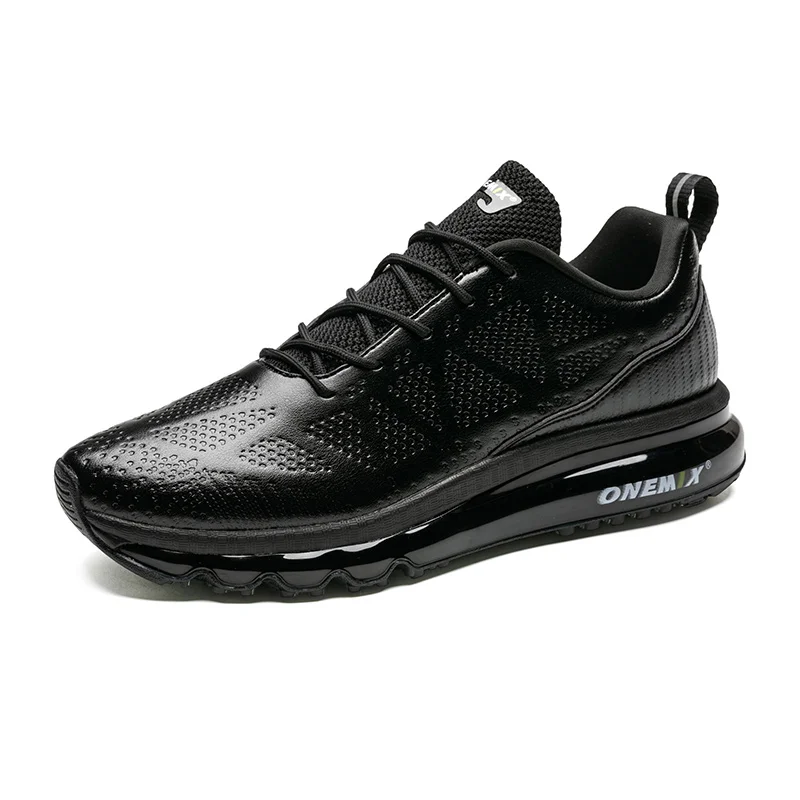 ONEMIX мужские беговые кроссовки с воздушной амортизацией, кожаный верх, бегун спортивный, кроссовки для бега на открытом воздухе, для спортзала, фитнеса, беговые кроссовки Max