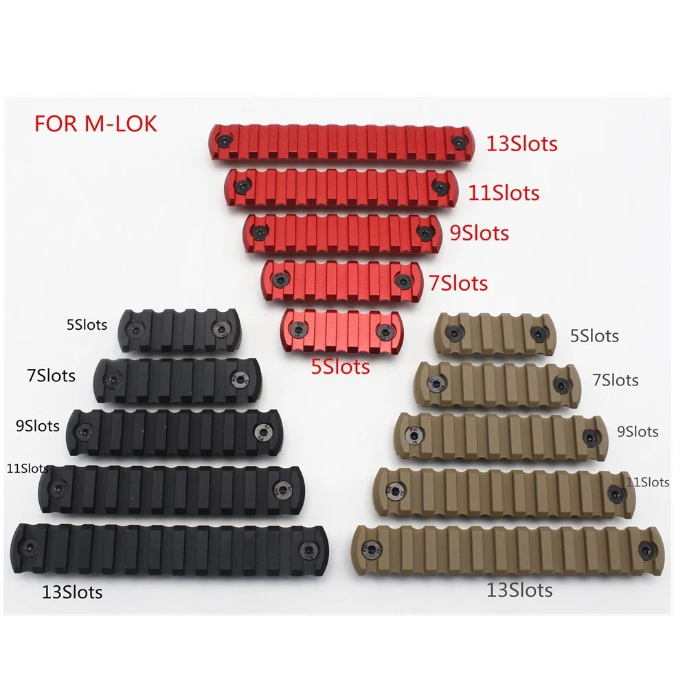 5/7/9/11/13 черный/красный/Tan Keymod/M-lok Rail Section Picatinny/Weaver Mount System Segment для стрельбы из