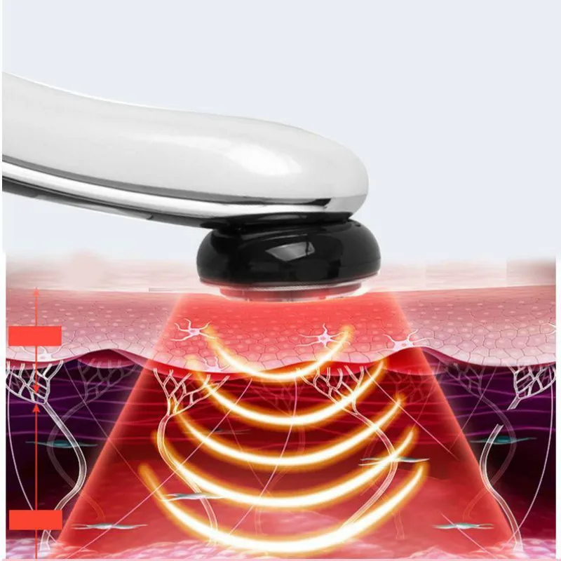 Светодиодный фотон для мезотерапии лица Электропорация RF радиочастотная подтяжка лица подтягивание удаление морщин уход за кожей лица массажер