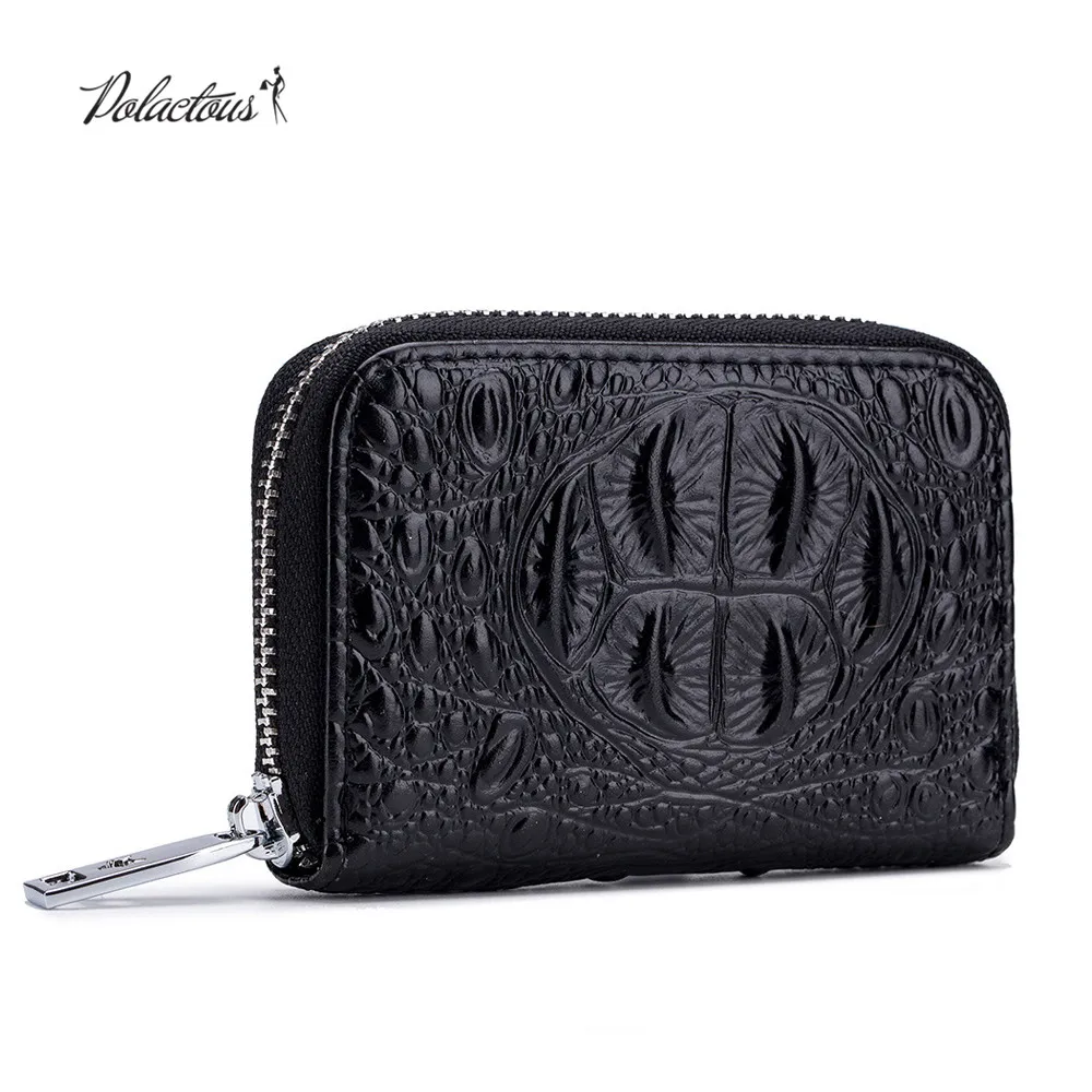 

Hot Head Layer Cowhide Card Holder Men Organ Multi-card Bank Card Package Vintage Wallet Cow Leather ID Passport Holder Dropship