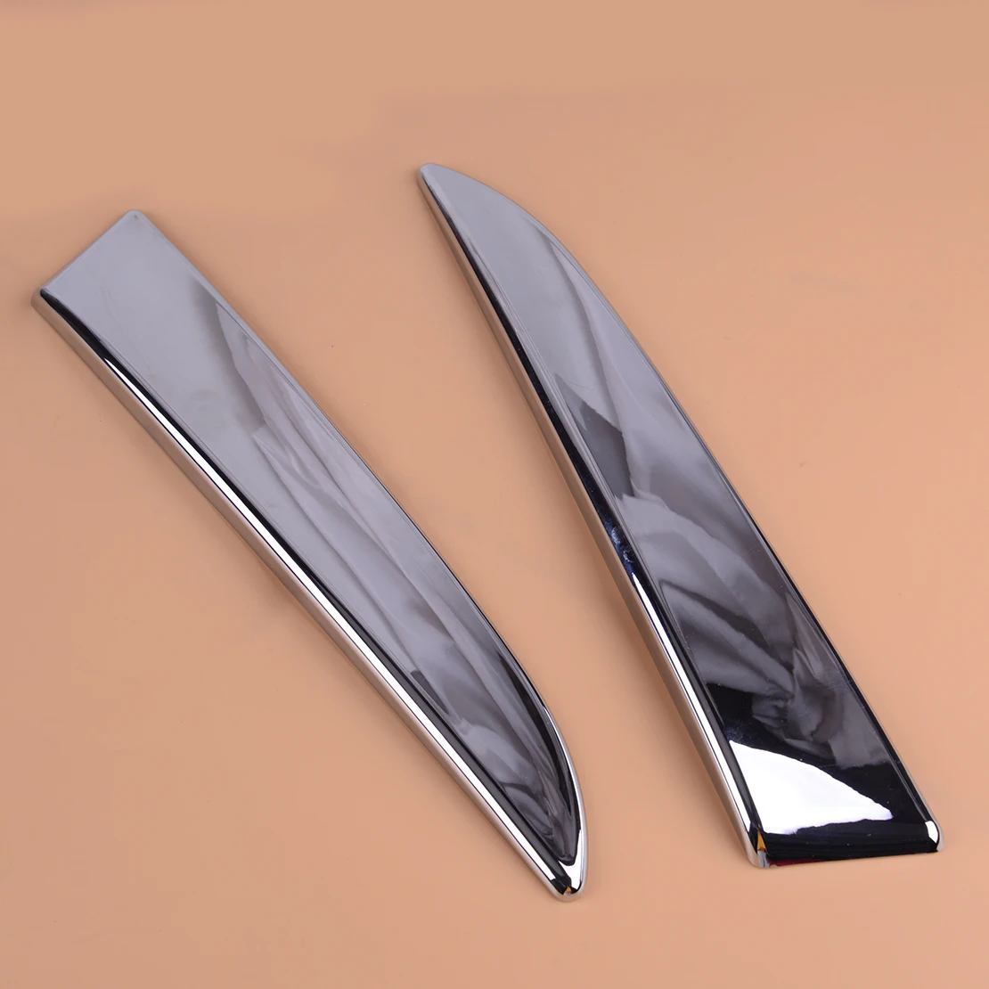 

beler 2Pcs Chrome ABS Rear Window Side Lid Cover Trim Garnish Fit for Ford Kuga Escape 2013 2014 2015 2016 2017 2018 2019