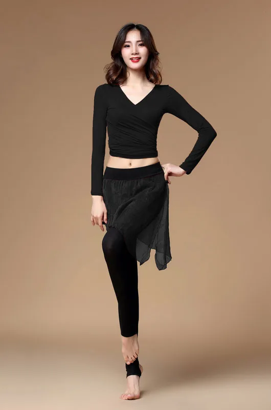 A type 2 pcs set Набор костюма для танца живота женщин танец живота Практика одежда Болливуд представление одежда индийское платье цыганское рейв наряд DC3541 - Цвет: A type 2 pcs set