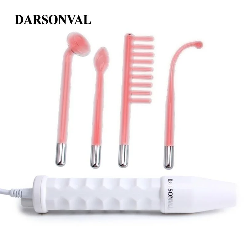 Высокочастотная портативная машинка DARSONVAL Wand 4 в 1 электрод для лица средство