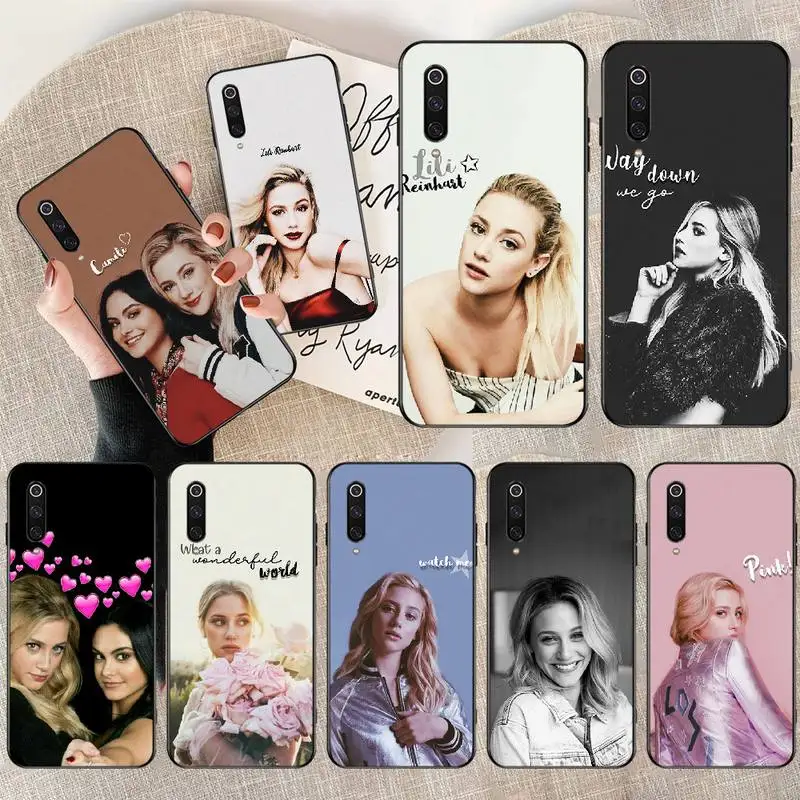 Новый черный чехол для телефона PENGHUWAN Lili Reinhart Riverdale Xiaomi Mi9 9SE 8SE Pocophone F1 Mi8 Lite |