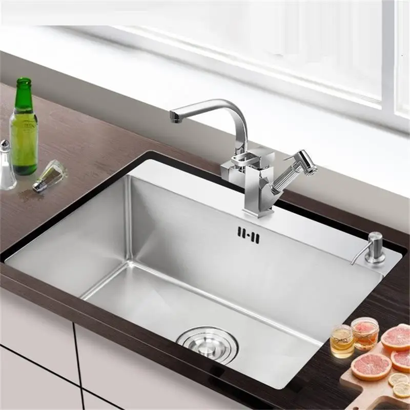 Evier Tarjas Para Wasbak Integral Waschbecken Portatil Cocina De Acero Inoxidable Fregadero Lavabo Cuba Pia Cozinha кухонная раковина