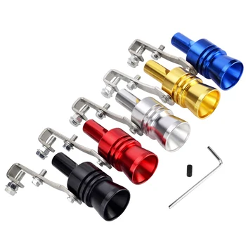 

evil energy Car Turbo Fake Sound Whistle Muffler Exhaust Pipe Auto Blow off Valve Simulator Exhaust Pipe Whistler Size XL