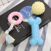 HOOPET Pet Dog Interactive Toy Chewing Colorful Rubber Shape Small Dog Training Play Supplies 4