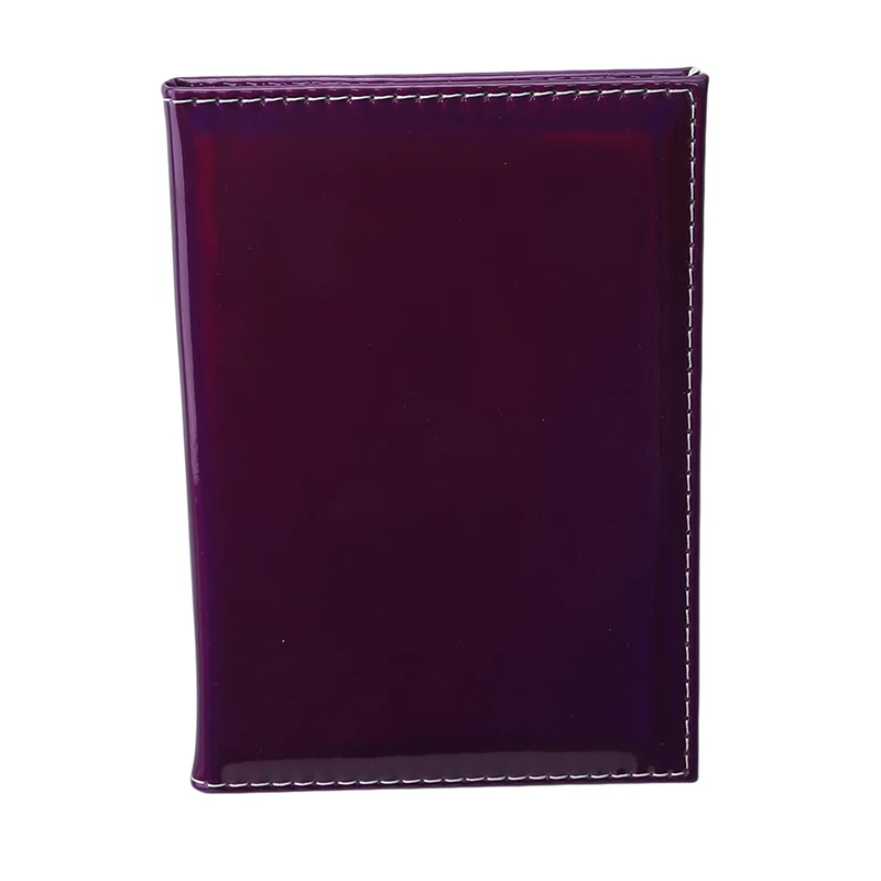 1 шт., Обложка для паспорта, дизайнерский женский ID держатель для карт, дорожный держатель для карт Чехол для карт, кошелек для документов - Цвет: Purple