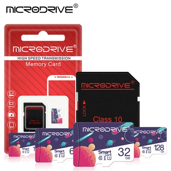

Memory card 16GB 32GB 64GB 128GB Class 10 sd card флешка micro sd card 128 64 32 16 8gb for Smartphone with free adapter