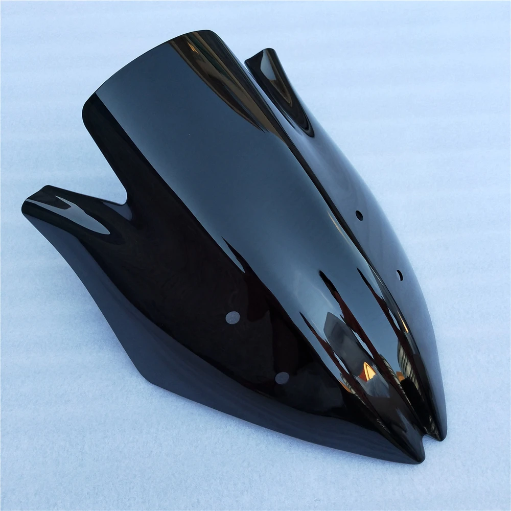 

Motorcycle Bubble Windscreen Wind Deflectore For Kawasaki Z1000 2007 2008 2009 07-08-09 High Quality Black Windshield