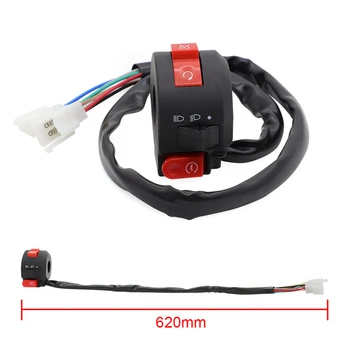 

7/8" Left Motorcycle Switches Kill Start Horn Button Light Switch Housing 50cc - 150cc 250cc Dirt Bike ATV Quad Buggy For TAOTAO