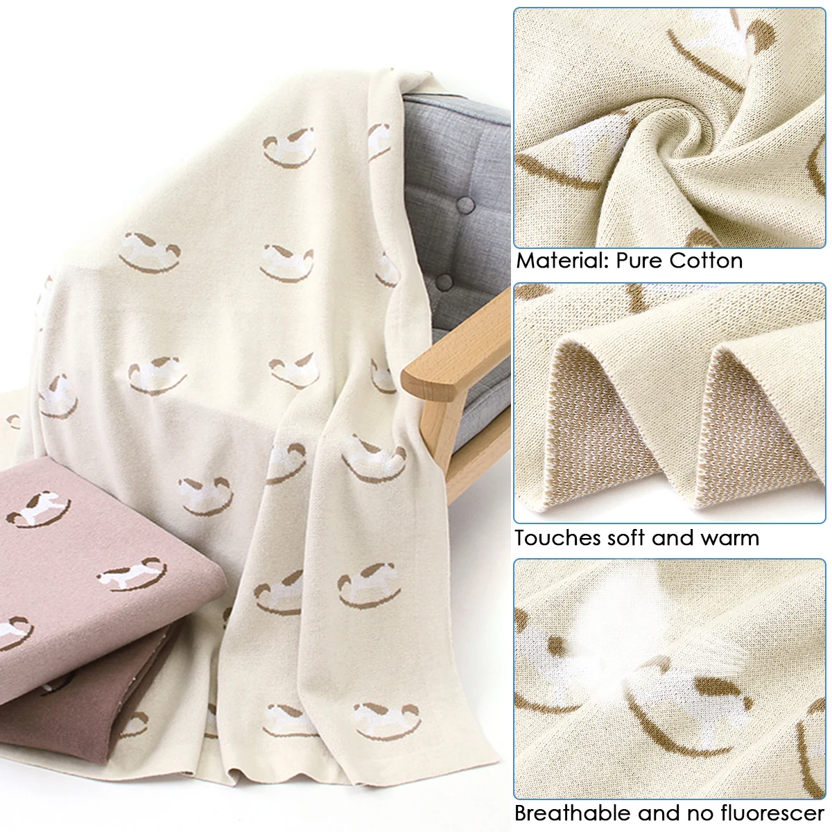 3 цвета, Лидер продаж, дышащее детское теплое мягкое одеяло для новорожденных, однотонный набор постельных принадлежностей, одеяло для малышей