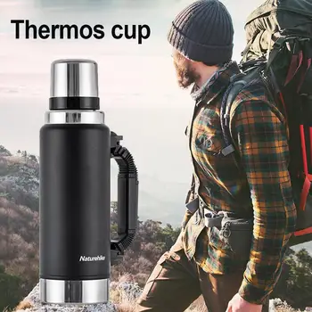 

Stainless Steel Thermos Cup Vacuum Water Bottle Outdoor Portable Kettle Large Capacity Travel Water Cup for men Women