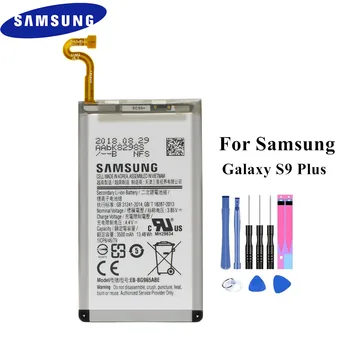 

Original Phone Battery EB-BG965ABE for Samsung Galaxy S9 Plus S9+ SM-G965F G965U G965W G9650 3500mAh Accu with Tools