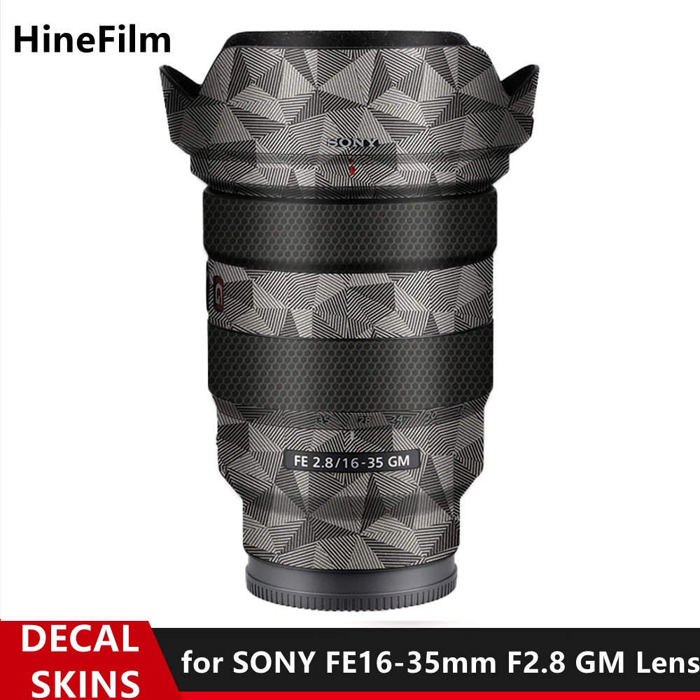 Fe16-35F2.8 / 16 35 Gm Lens Premium Skin Per Sony Fe16 35Mm F2.8 Gm Lens ( Sel1635Gm ) Protector Pellicola Protettiva Antigraffio Adesivo