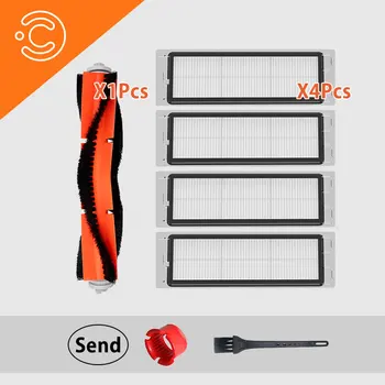 

Main Brush Washable Filter for Xiaomi roborock s50 s51 s6 robot vacuum cleaner Accessorie parts