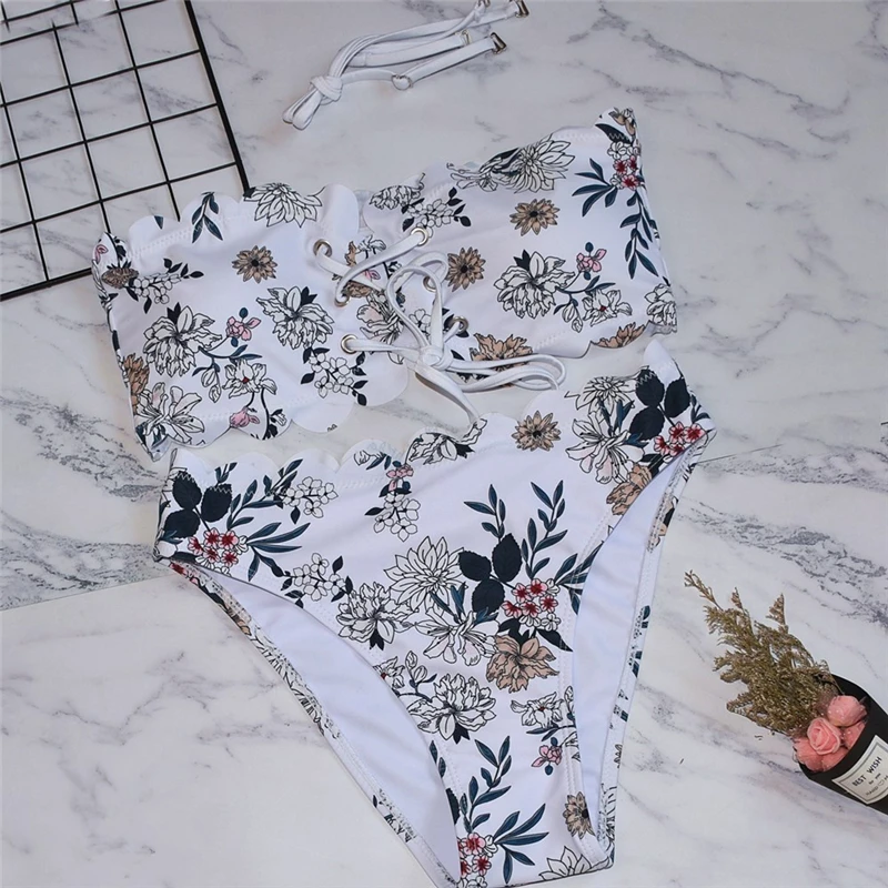 Floral Swimwear Women Sexy Bikinis Split Swimsuit Female Beach Wear Summer Bathing Suits Triangle Brazilian Printed Bikinis S-XL Floral Swimwear Women Sexy Bikinis Split Swimsuit Female Beach Wear Summer Bathing Suits Triangle Brazilian Printed Bikinis S-XL