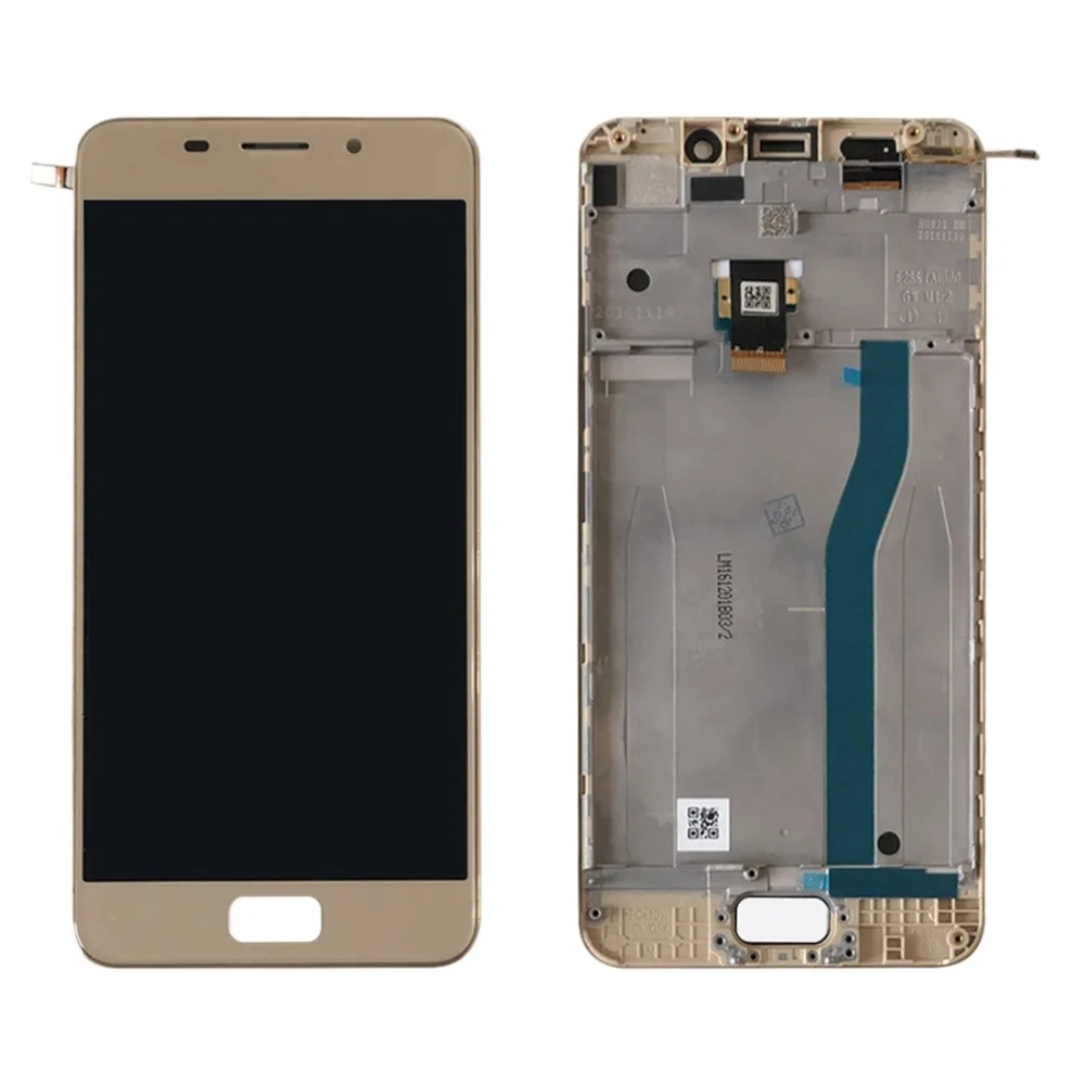 ЖК-экран и дигитайзер полная сборка с рамкой для Asus Zenfone 3S Max ZC521TL X00GD