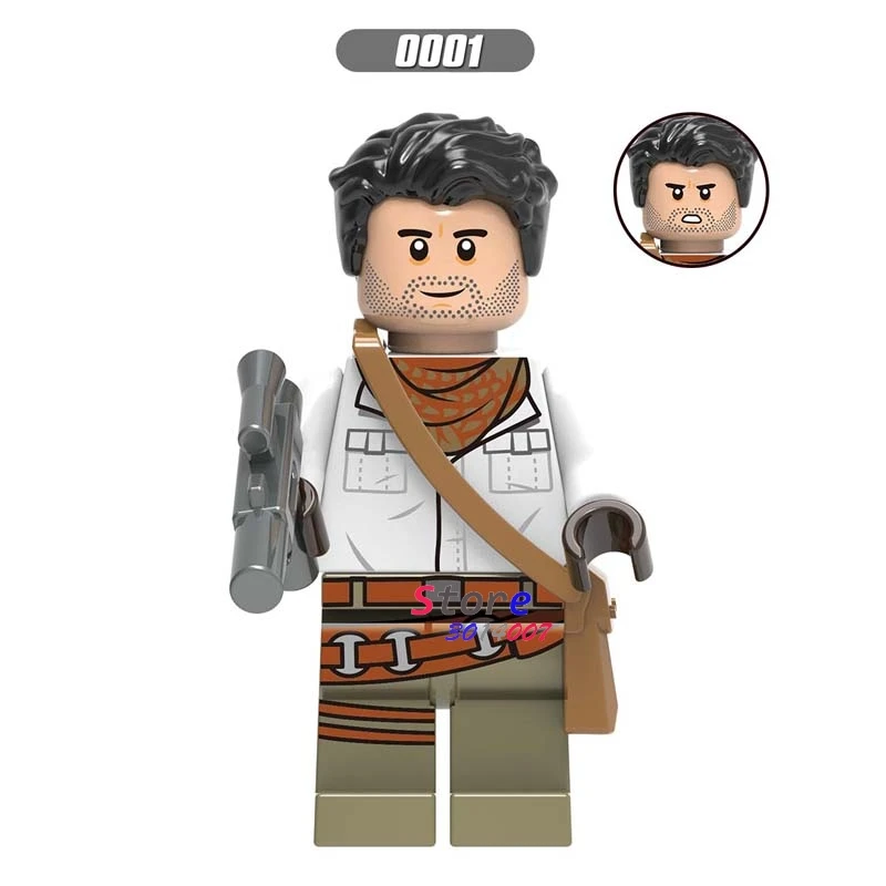 50 шт. Звездные войны Poe Dameron The Man Rhoda Sith Stormer Kare Dunn Raider Empire механический робот строительные блоки игрушки для детей - Цвет: XG0001