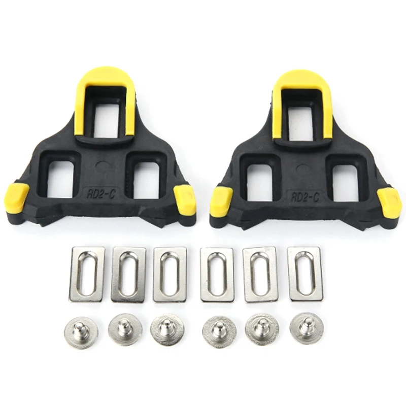

Bike Cleats Suitable for Shimano SPD-SL Cleats- Spin Cycling Pedals Cleat & Road Bike Clips Set-Self-Locking