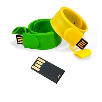 

Goblow Wristband USB Disk 16g Fashionable Silicone Bracelet Shaped Wrist Band 8gb 64gb cle usb flash drive 32 gb 2.0 pen drive