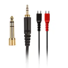 Gold Plated Audio Lead Replacement Cable for Sennheiser HD25 HD25 1 HD265 HD535 HD545 HD560 HD565 HD580 HD600 HD650 Headphones