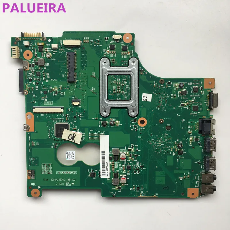 PALUBEIRA для материнской платы Toshiba Satellite C640D C645D 6050A2357601-MB-A02 V000238020. Все функции полностью протестированы