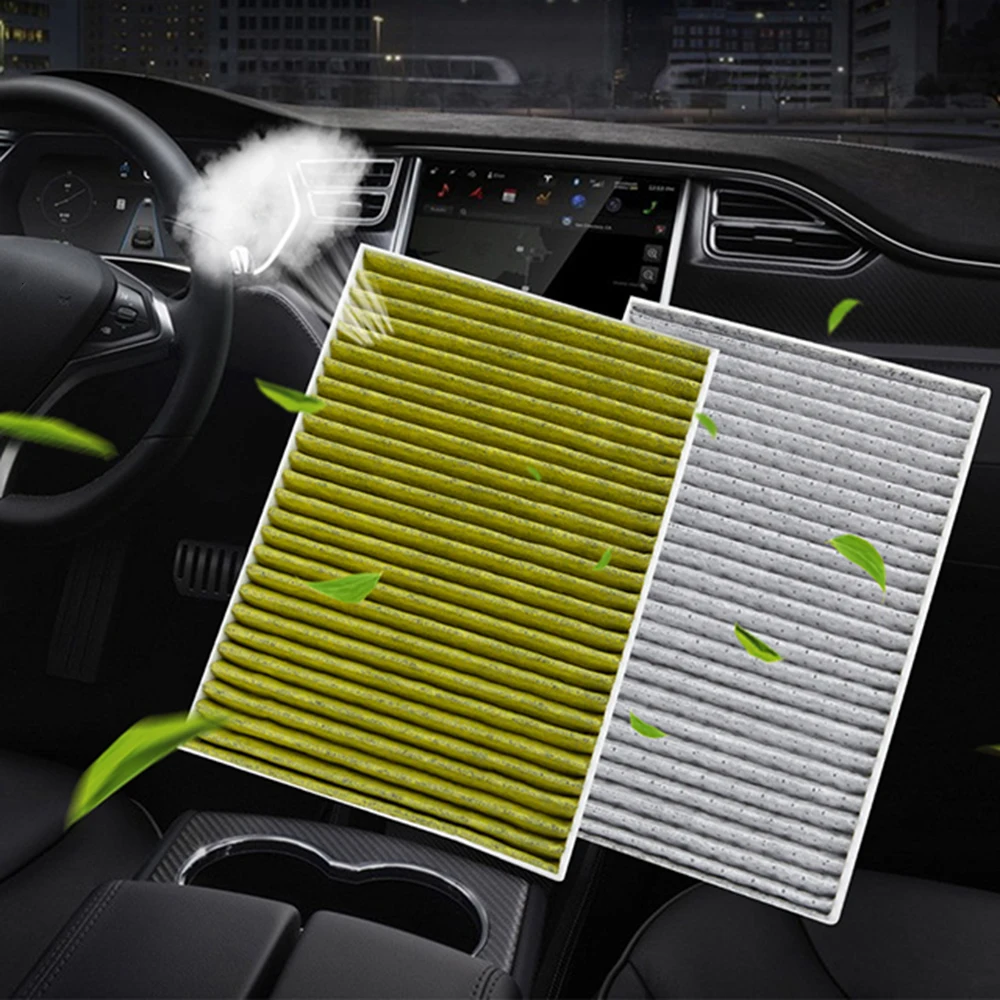 Автомобильный фильтр кондиционера с активированным углем для замены Tesla модель S- запчасти кондиционера