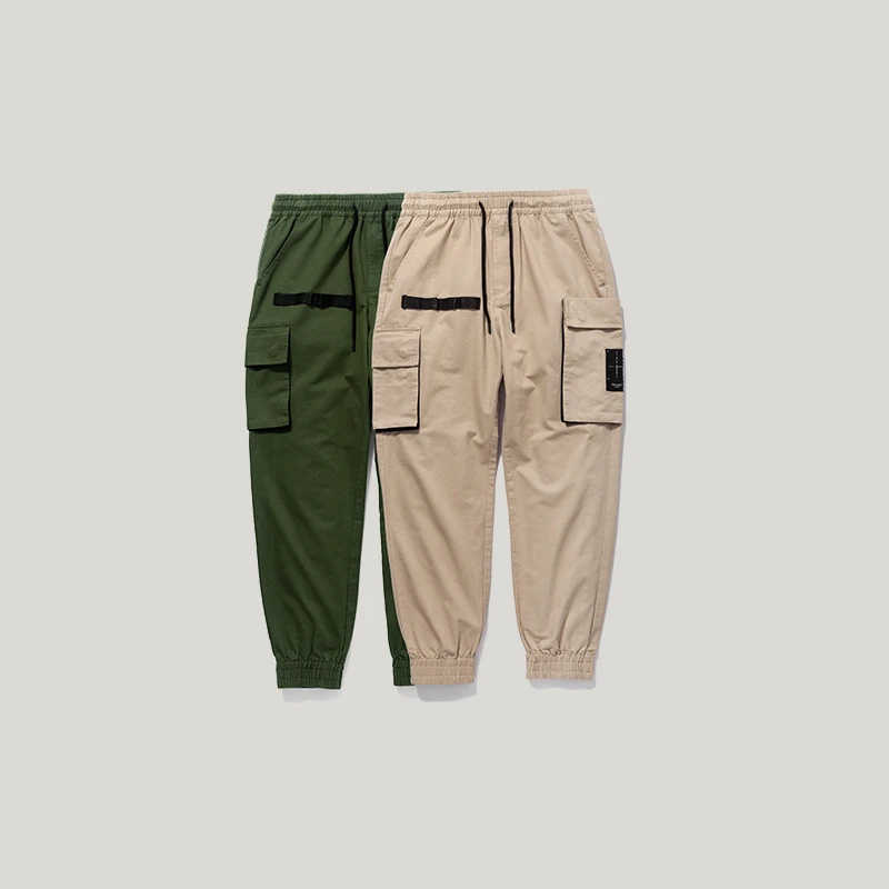 Cooo Coll 19ss Men Women Long Pants Skateboard Kanye West Hip Hop Biker Streetwear Trousers Casual Sweatpants Cargo Pants