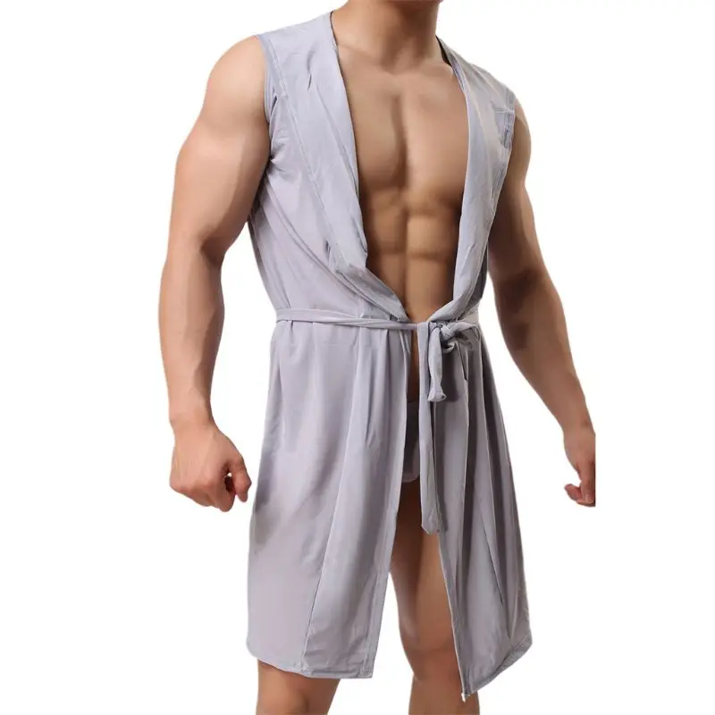 mens lightweight summer robe