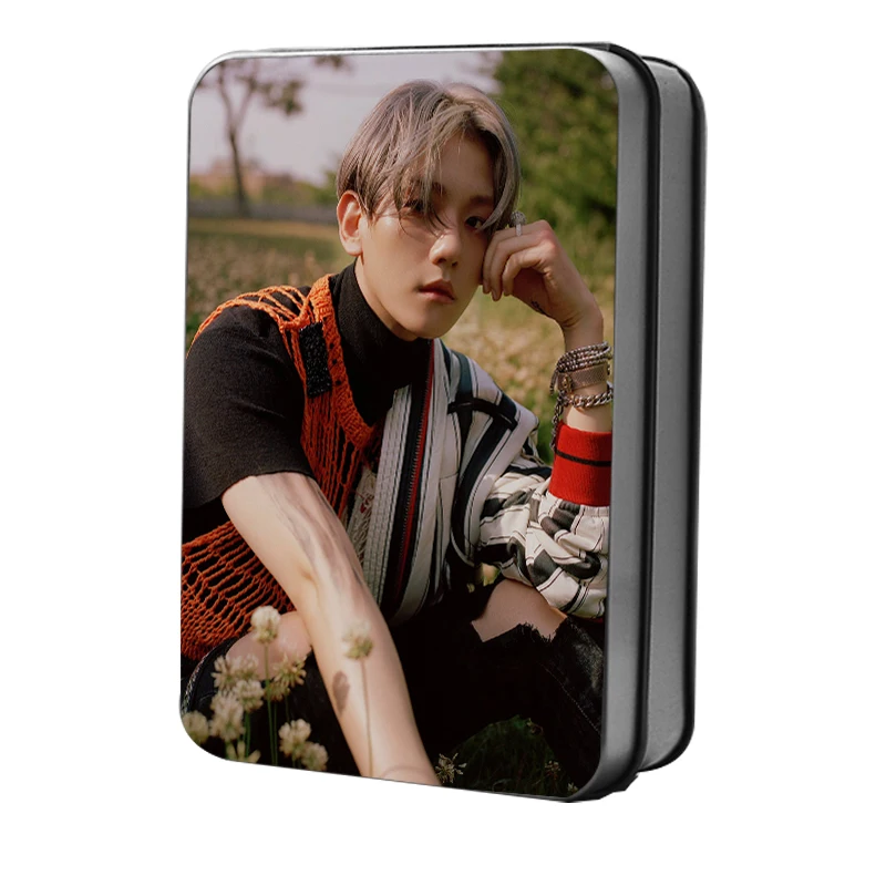 Kpop SuperM EXO BaekHyun HD Фотокарта Polaroid Lomo