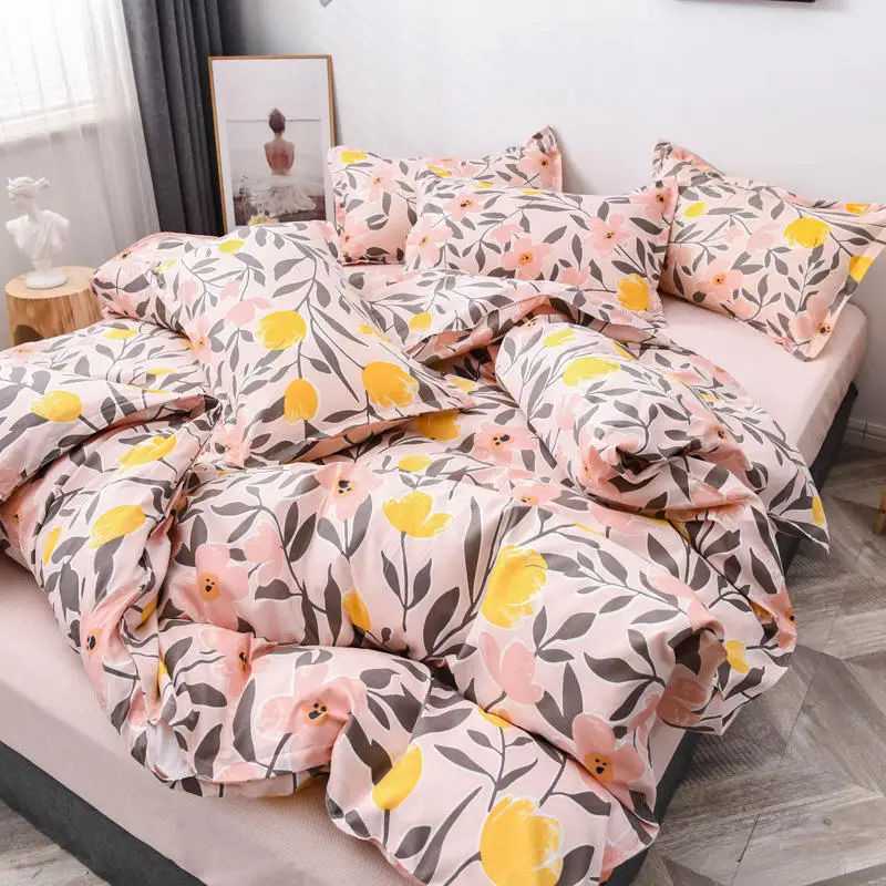 Одеяло Комплект постельного белья один размер edredones y conjuntos de ropa cama цветочный узор