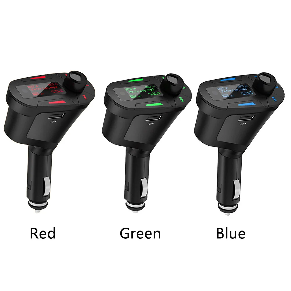 USB Авто MP3 плеер модулятор Автомобильный комплект дистанционное управление аудио ЖК-дисплей беспроводной тип карты Музыка FM передатчик автомобиль MMC