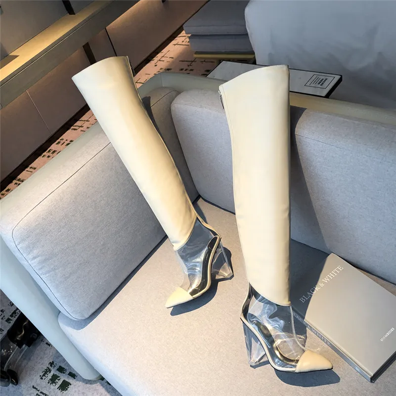 FEDONAS/осенние Брендовые женские ботфорты из искусственной кожи пикантные высокие сапоги с острым носком обувь для ночного клуба Женская обувь большого размера