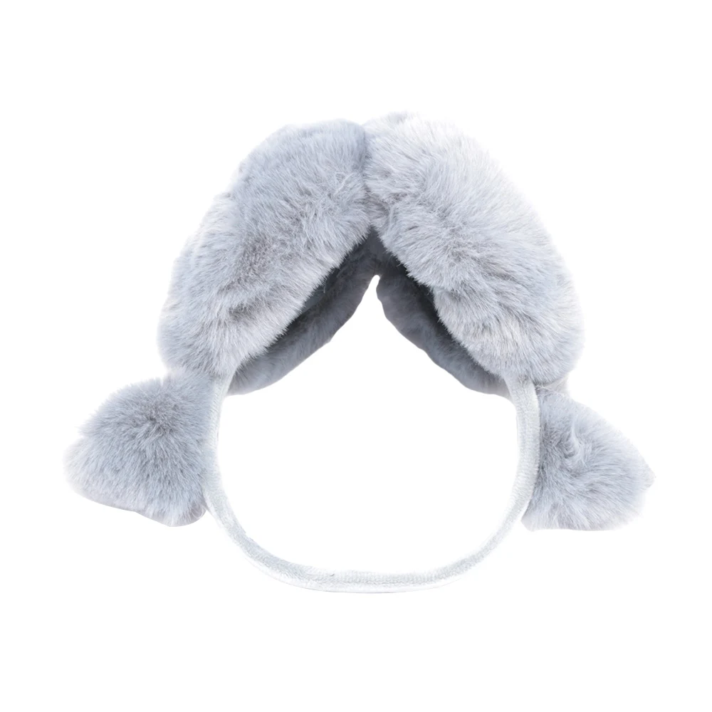 1 шт. плюшевые уши наушники модные милые удобные теплые наушники уличная защита для девушек женские зимние аксессуары