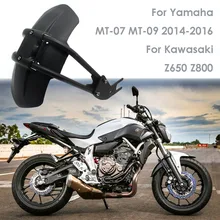 Para Yamaha MT Tracer MT09 MT-09 FZ250/XJR400/XJR1200/FZ1N/FZ6 guardabarros de motocicleta cubierta trasera guardabarros Protector contra salpicaduras