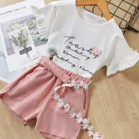 New Summer Chiffon Casual Children Sets