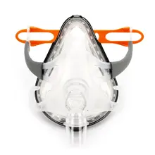 CPAP маска FM1A полная маска для лица CPAP Bipap машина COPD храп Размер SML соединить лицо и шланг с головным убором