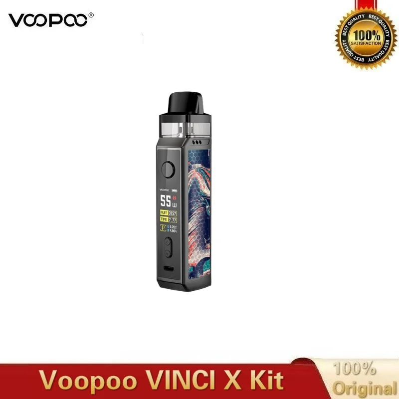 Оригинальный набор Voopoo Vinci X Pod емкость 5 мл катушек выпуск 70 Вт питание от одной