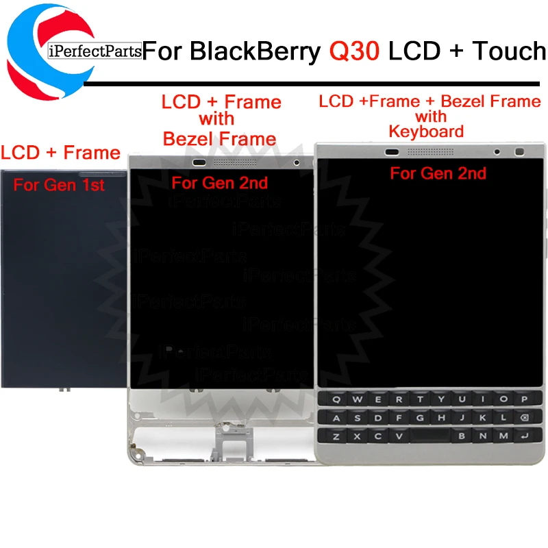 Протестировано хорошо 4 5 &quotдля BlackBerry Q30 ЖК дисплей кодирующий преобразователь