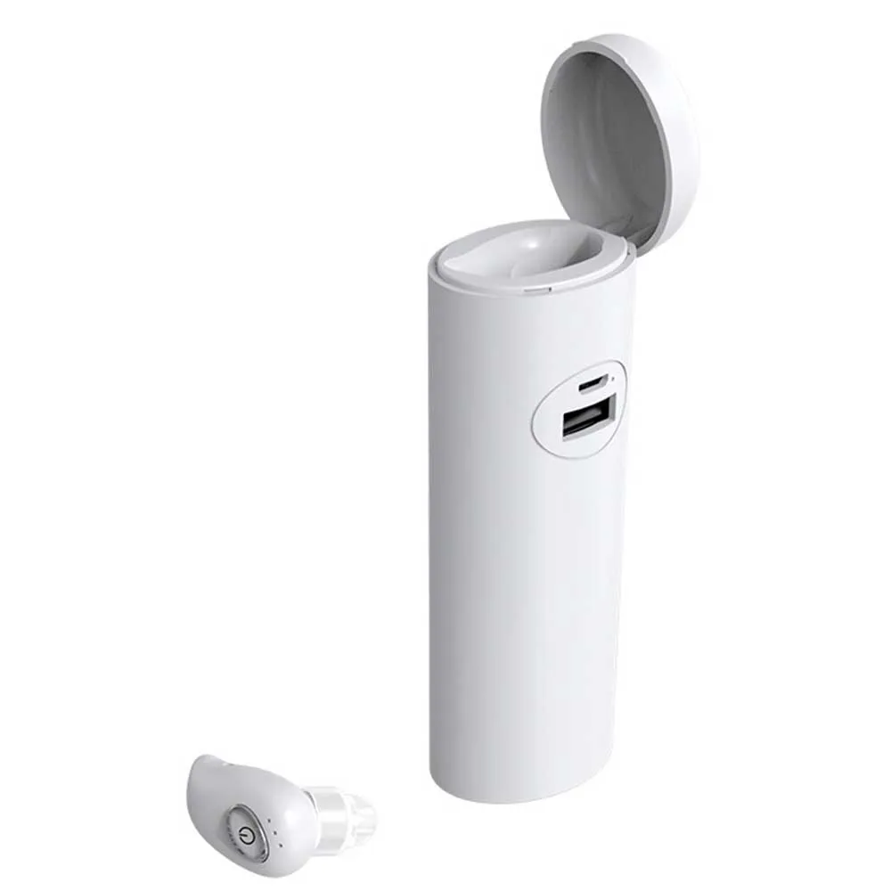 V21 white TWS наушники, стерео, Bluetooth 5,0, беспроводные наушники, водонепроницаемые, свободные руки, с микрофоном, спортивные наушники, для iphone samsung - Цвет: V21 white